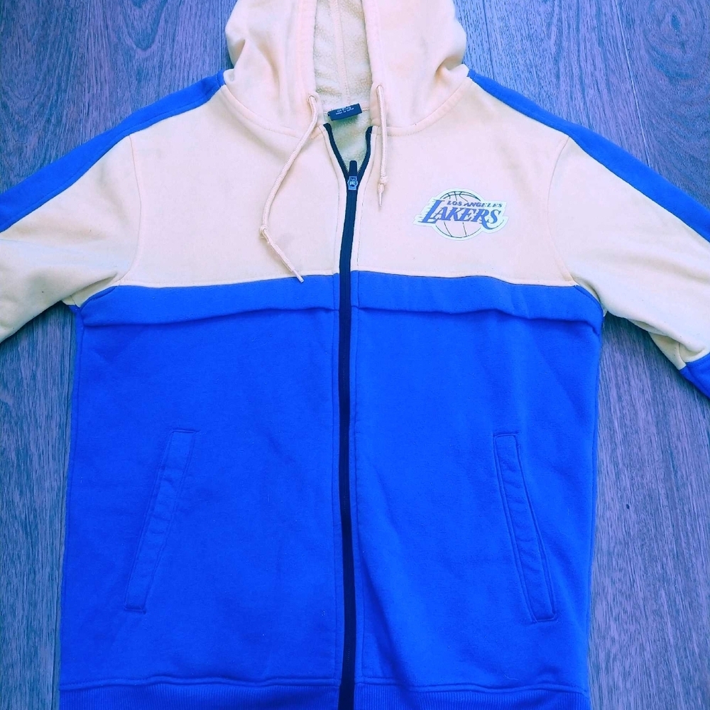 NBA L.A Lakers Zip Up Hoodie Mens Size Medium